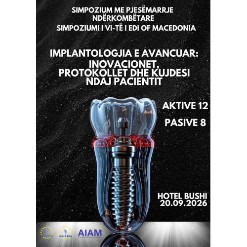 Implantologjia e avancuar : Inovacionet, protokollet dhe kujdesi ndaj pacientit